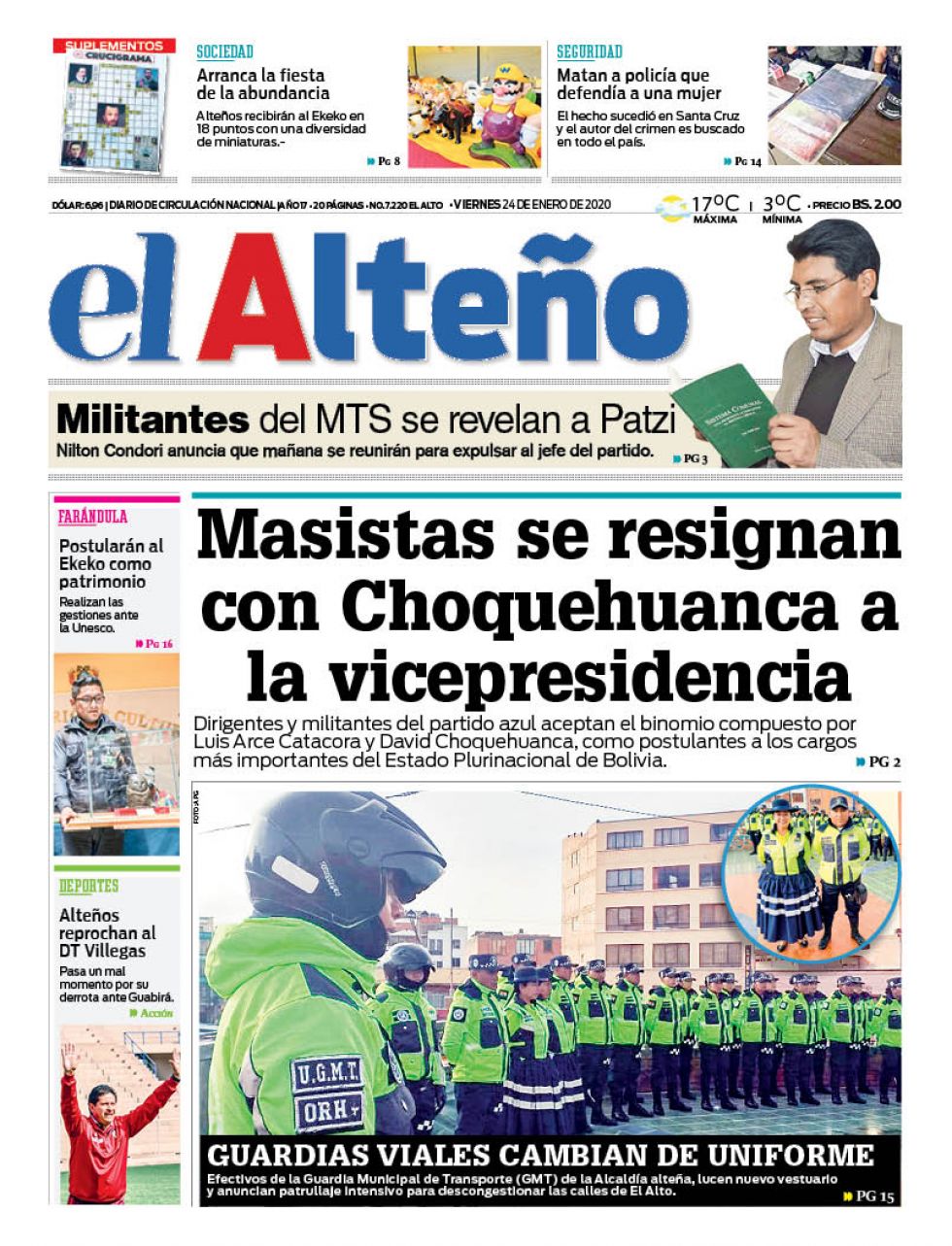 El Alteño, El Alto.