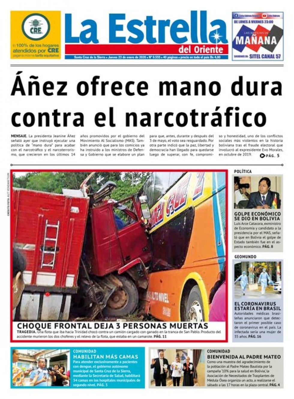 La Estrella del Oriente, Santa Cruz.