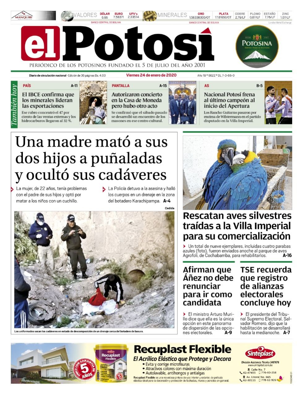 El Potosí.