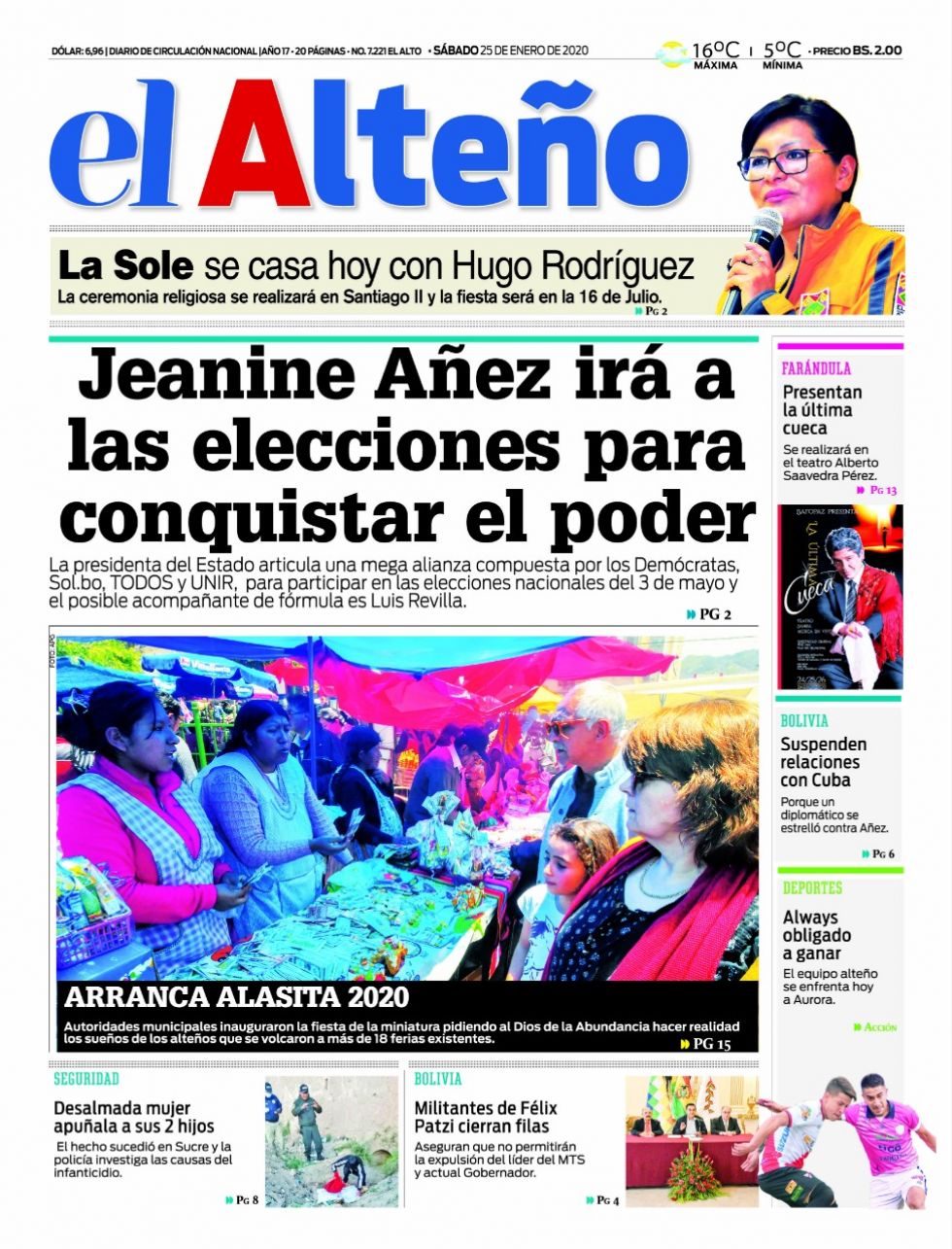 El Alteño, El Alto.