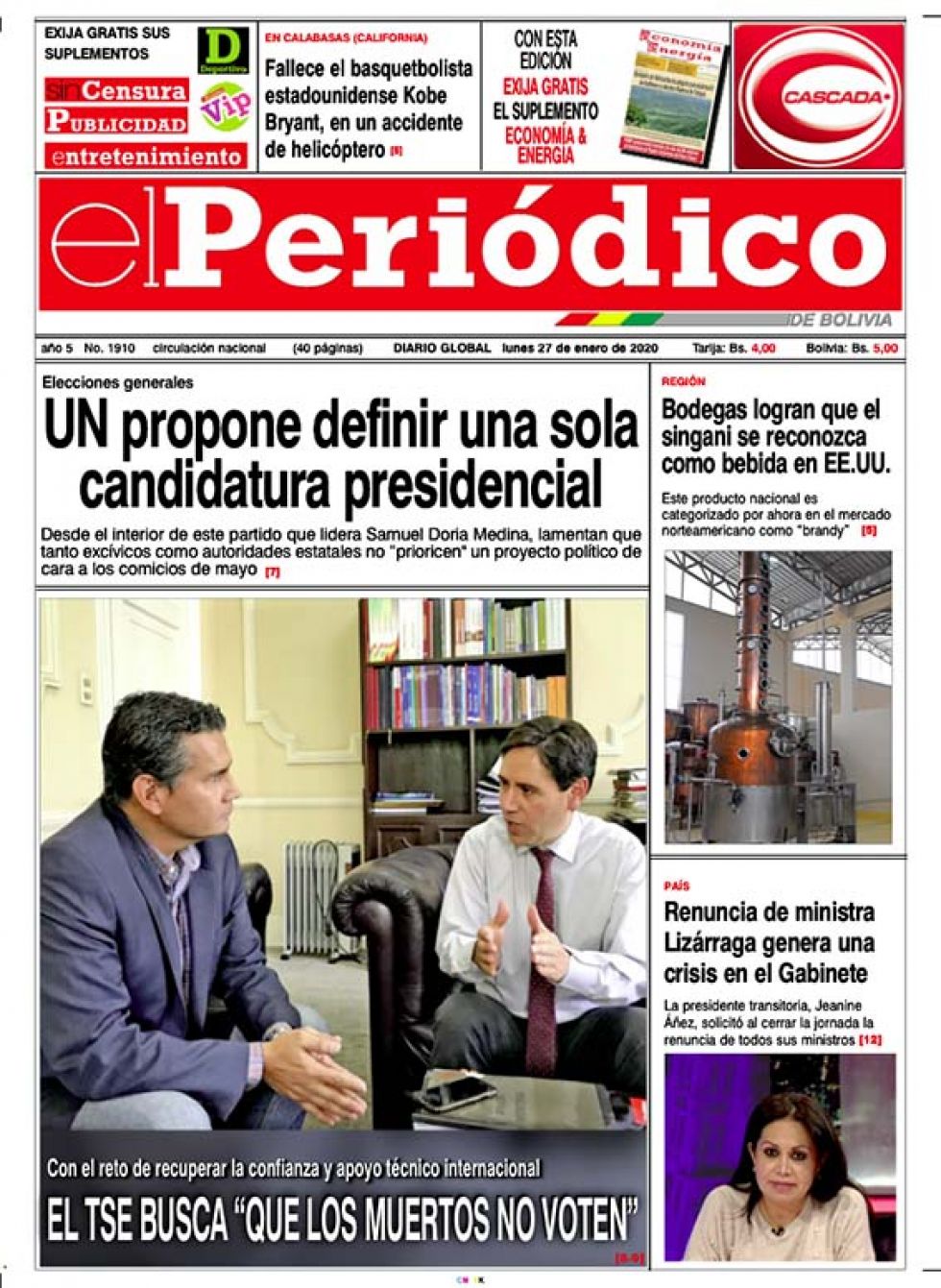 El Periódico, Tarija.