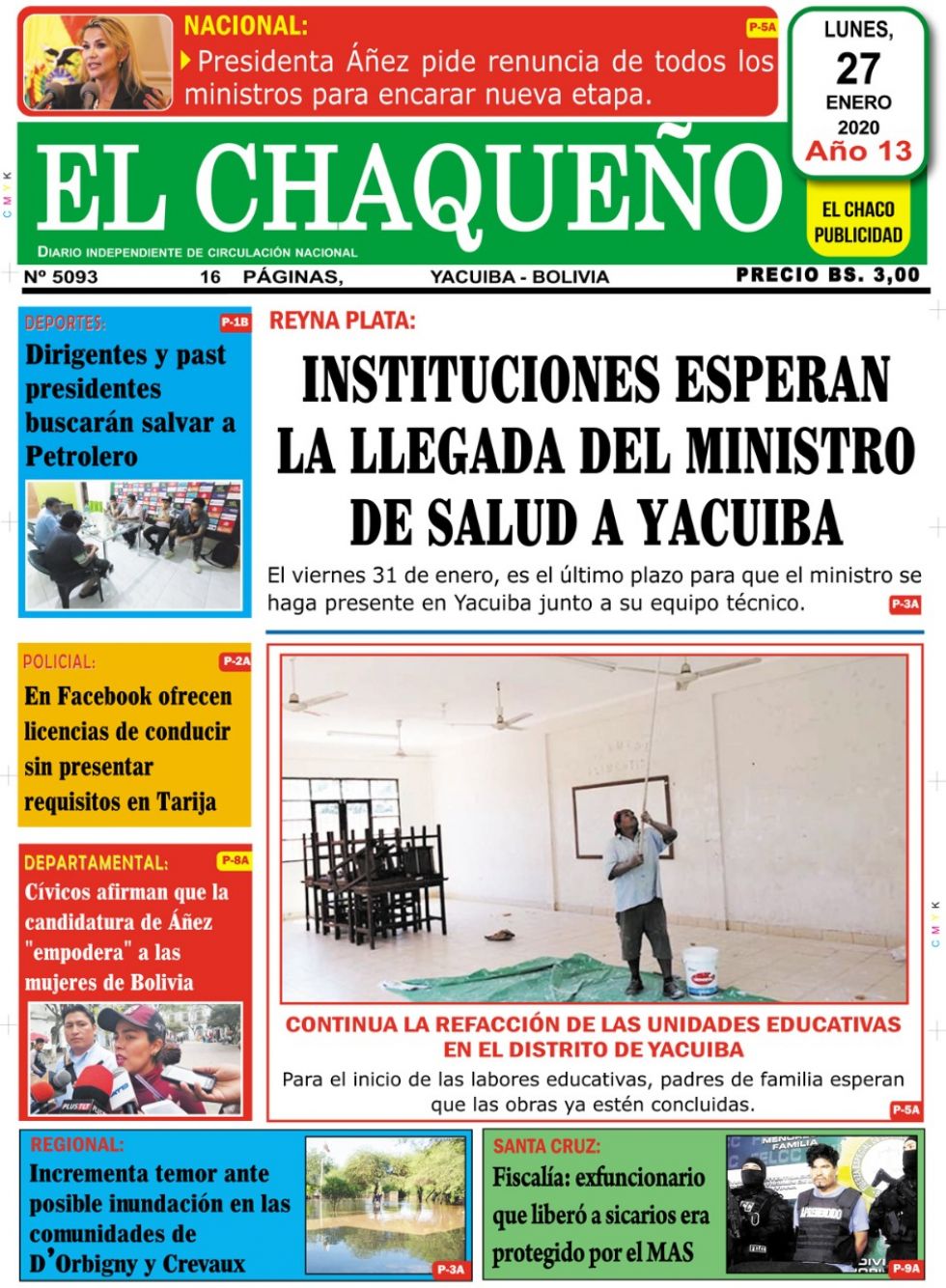 El Chaqueño, Tarija.