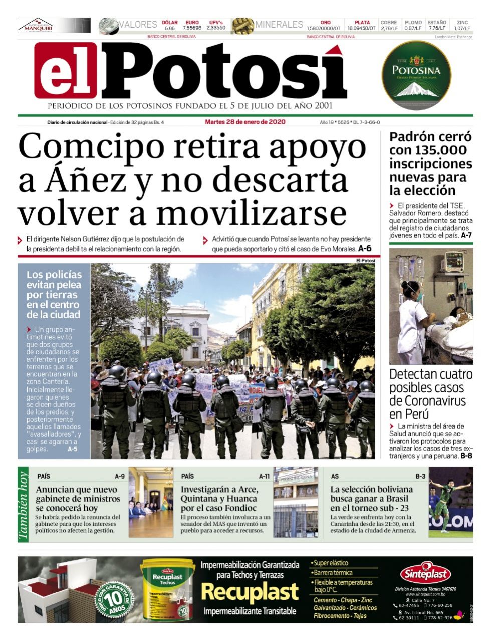 El Potosí.