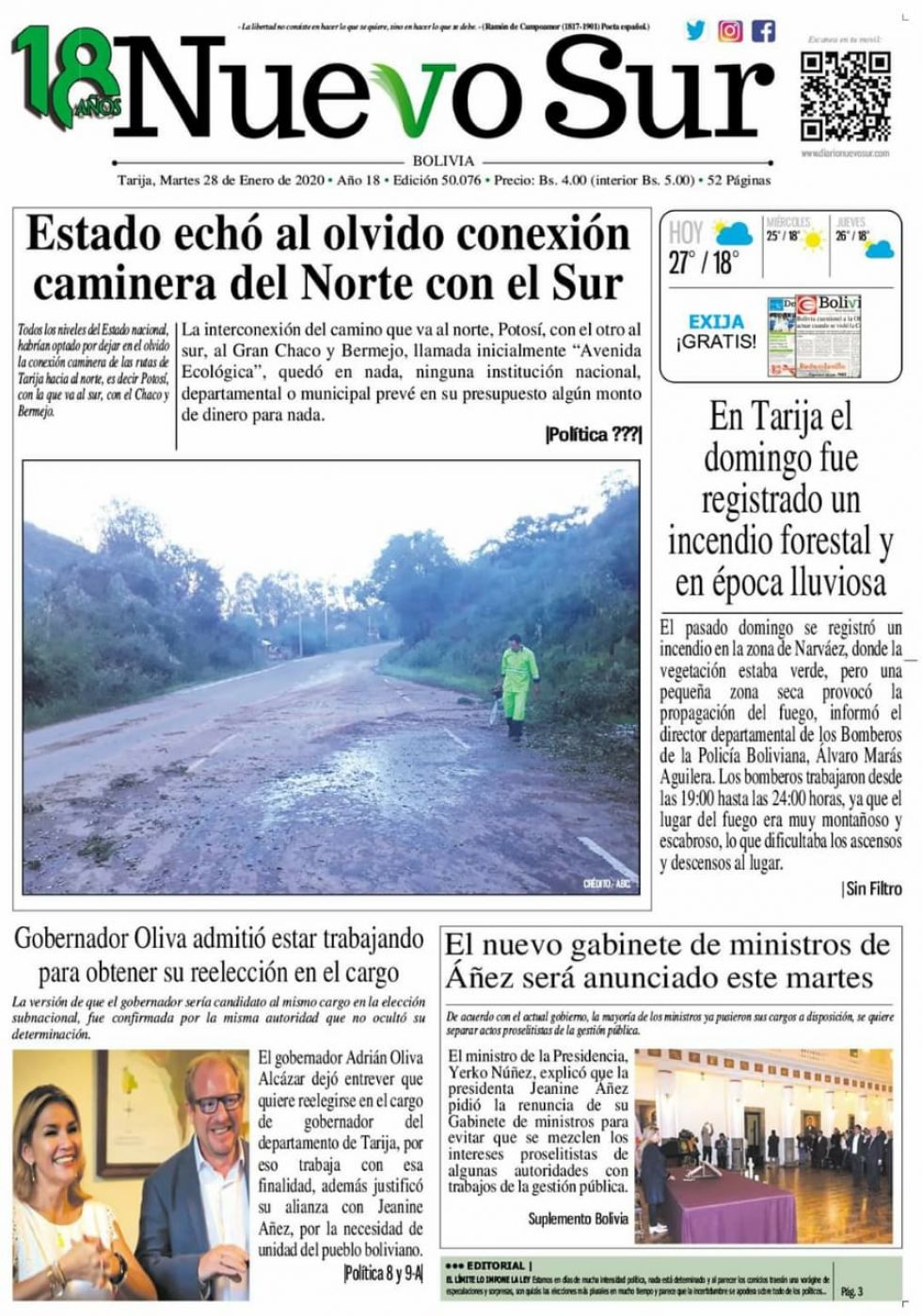 Nuevo Sur, Tarija.