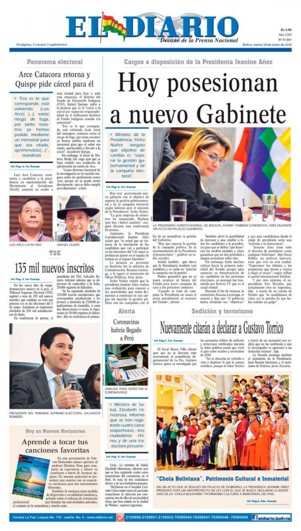 El Diario, La Paz.