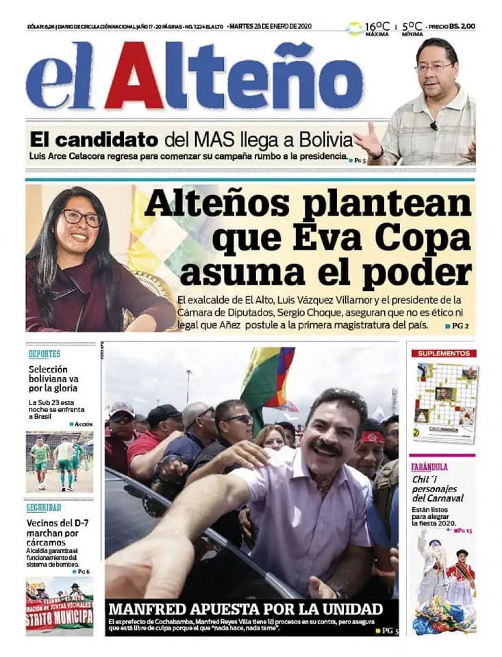El Alteño, El Alto.