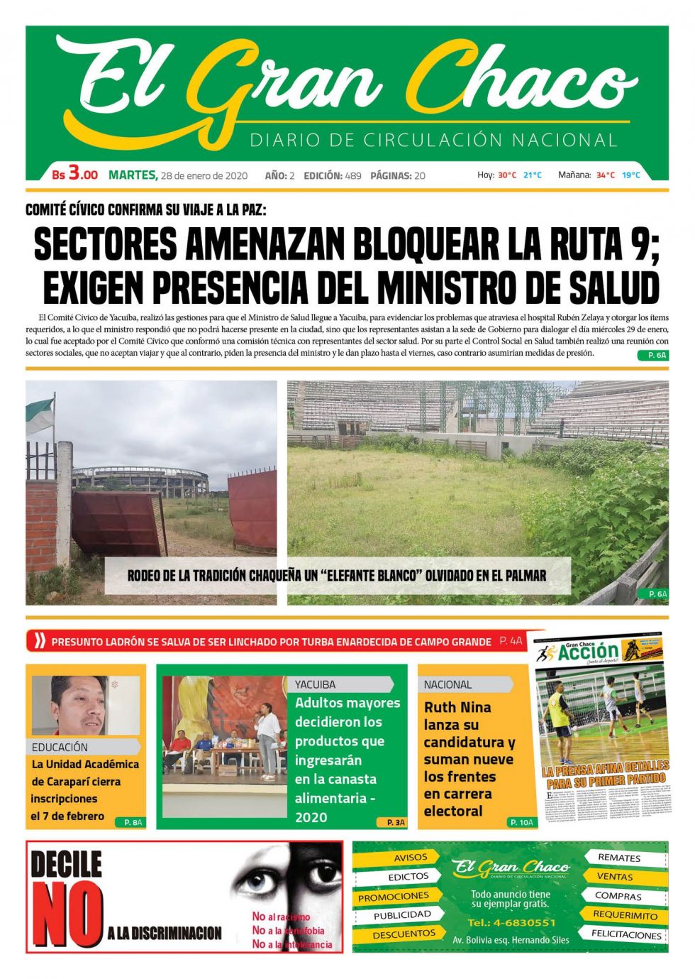 El Gran Chaco, Tarija.