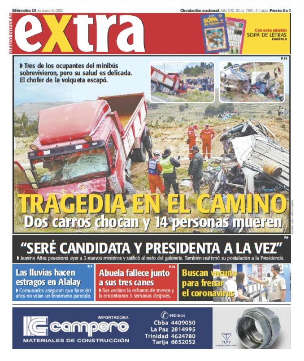 Extra, La Paz.