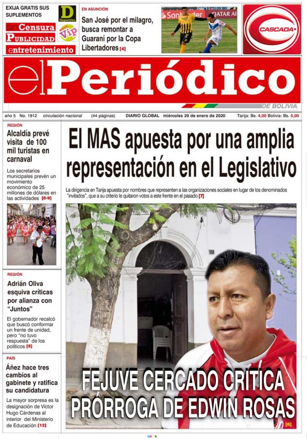 El Periódico, Tarija.