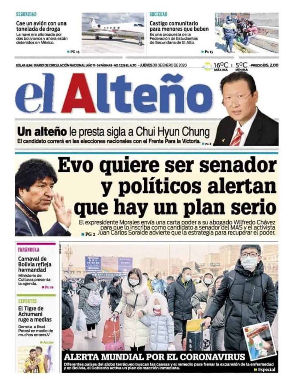 El Alteño, El Alto.