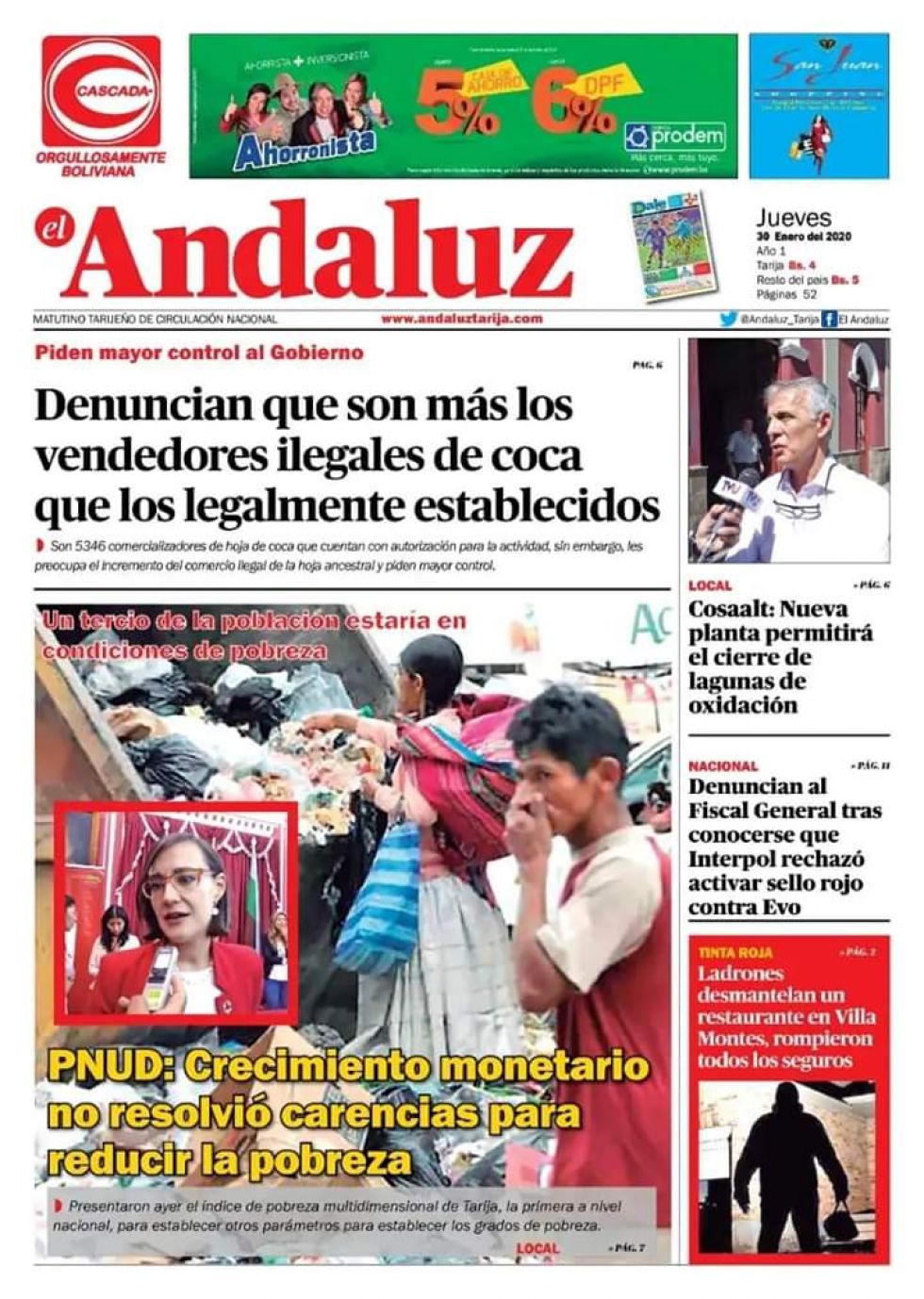 El Andaluz, Tarija.