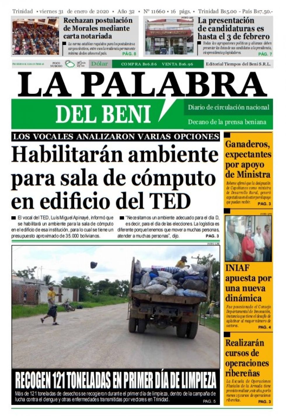 La Palabra del Beni.