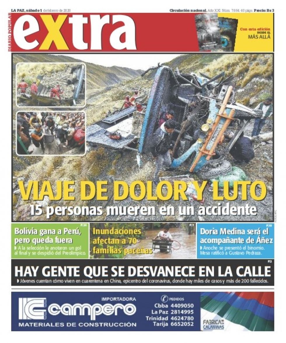 Extra, La Paz.