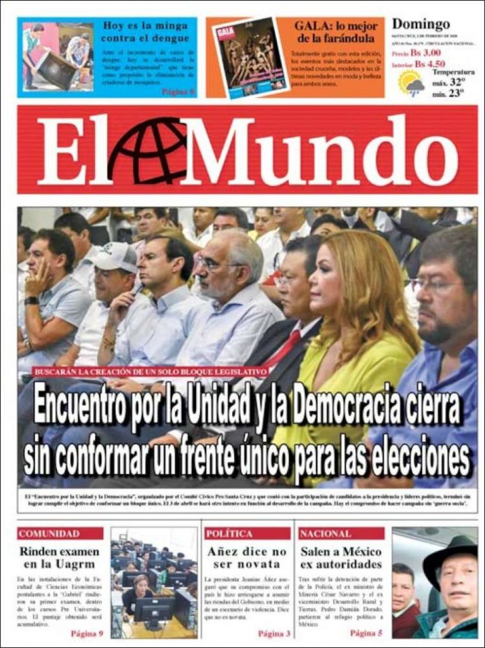 El Mundo, Santa Cruz.
