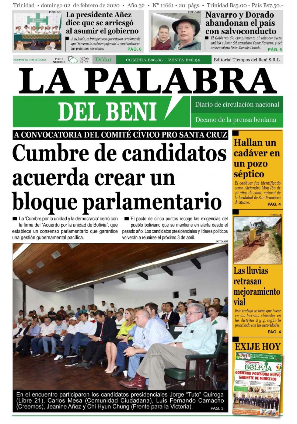 La Palabra del Beni.