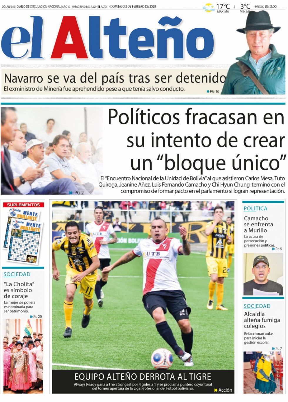 El Alteño, El Alto.
