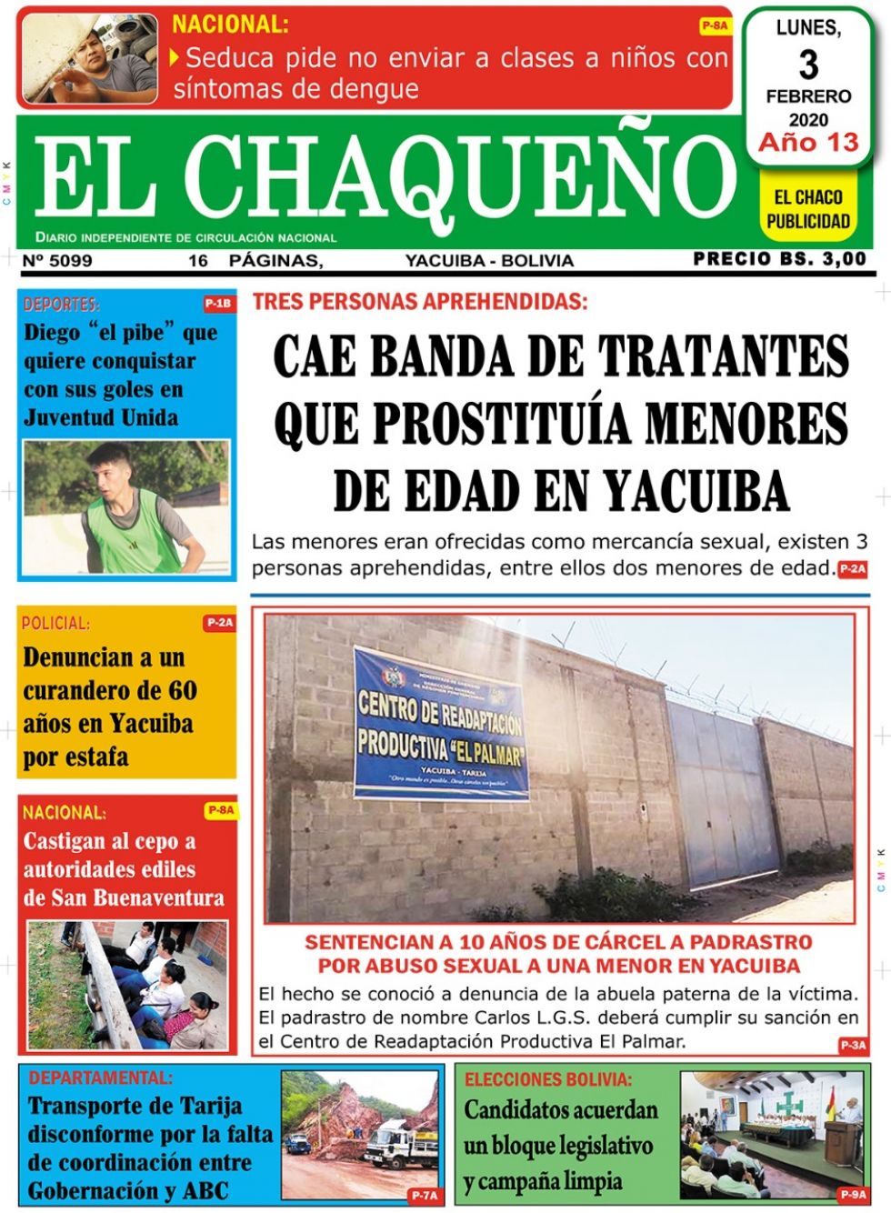 El Chaqueño, Tarija.