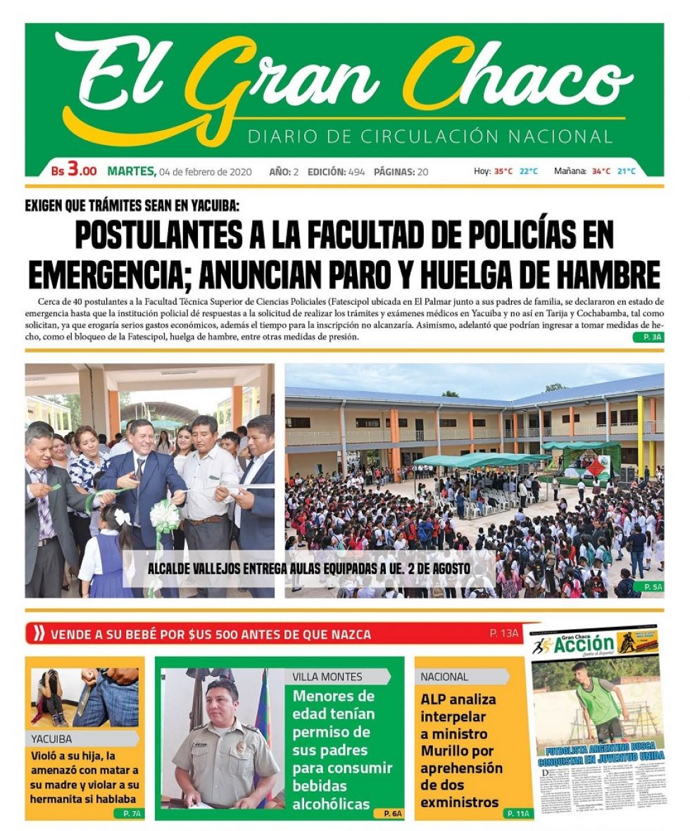 El Gran Chaco, Tarija.
