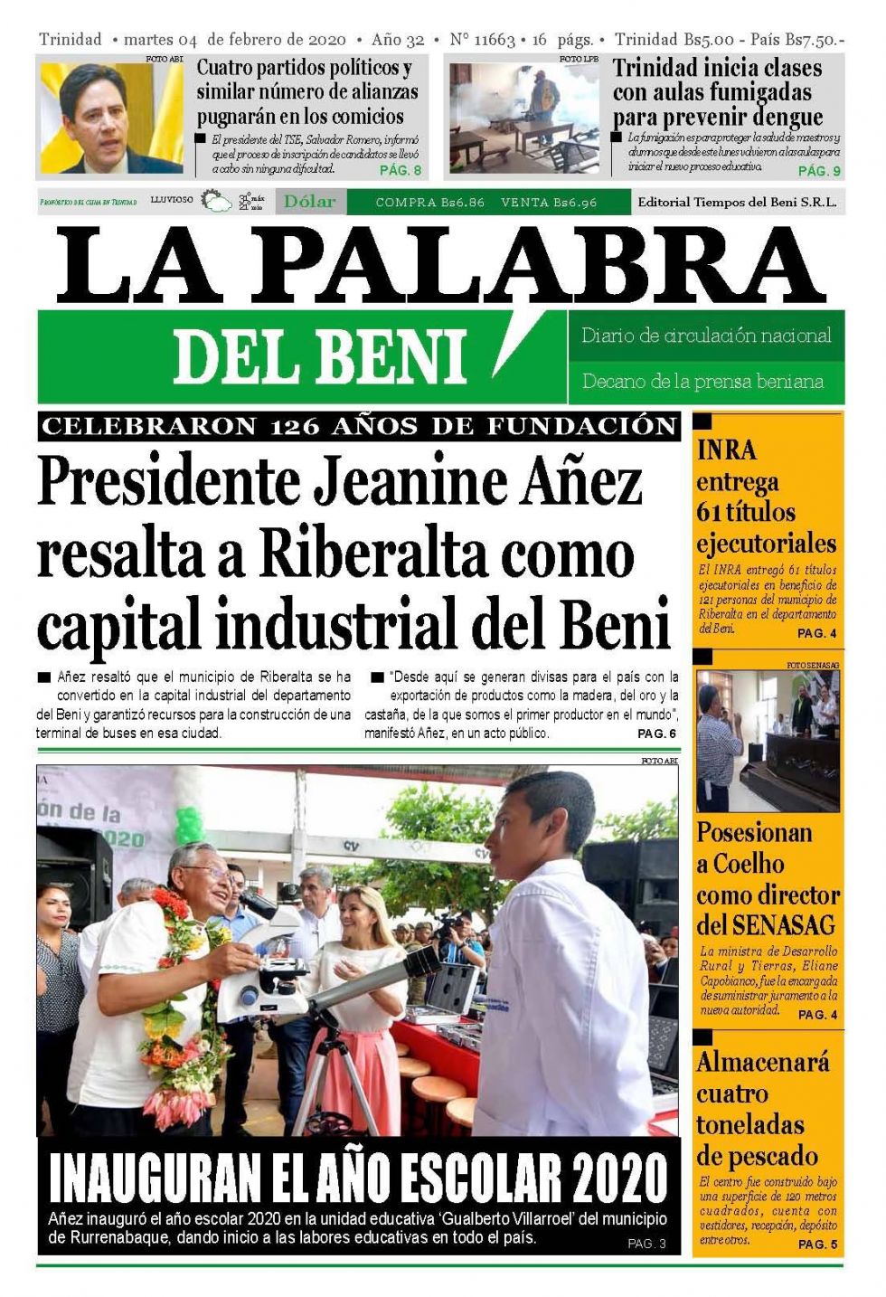 La Palabra del Beni.