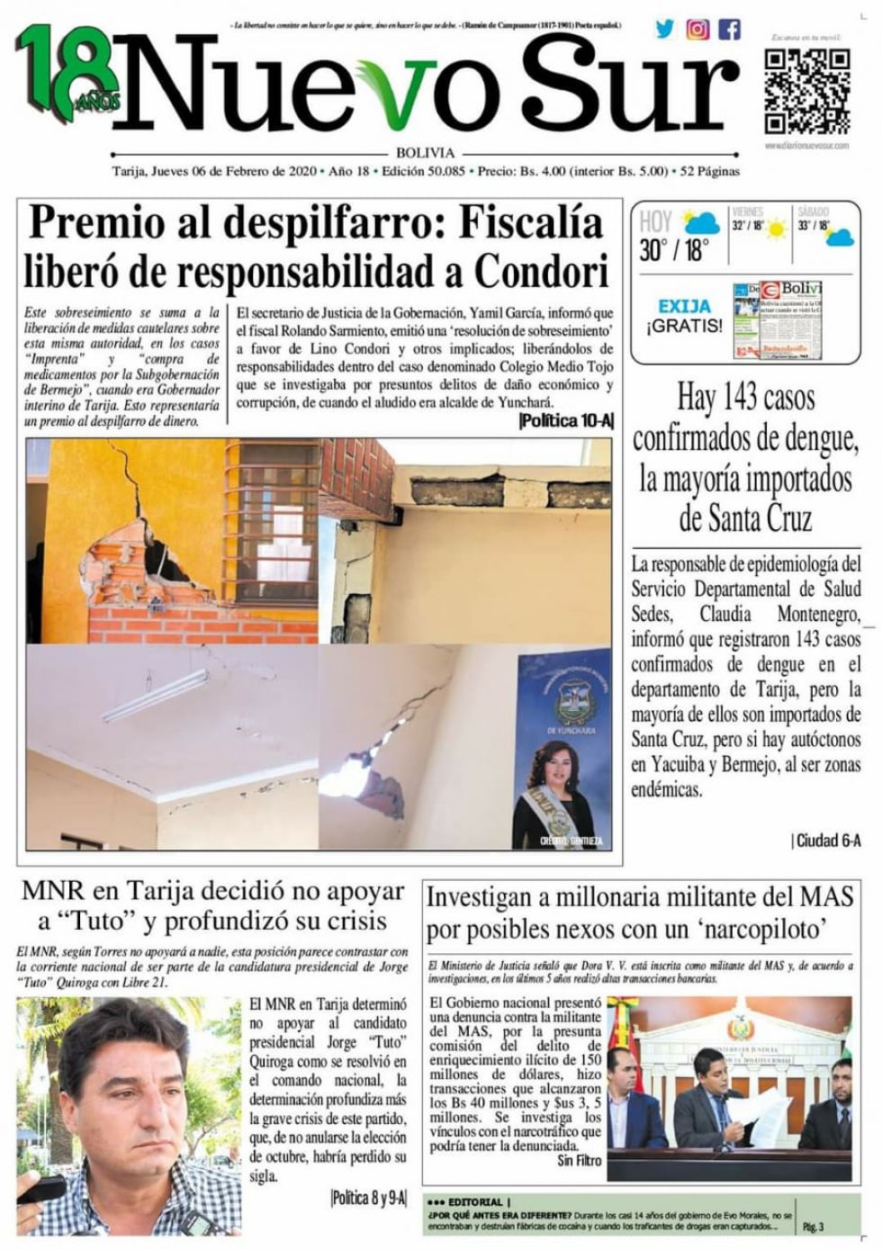 Nuevo Sur, Tarija.
