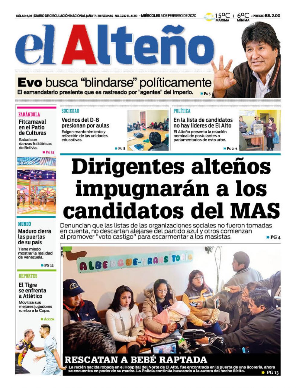 El Alteño, El Alto.