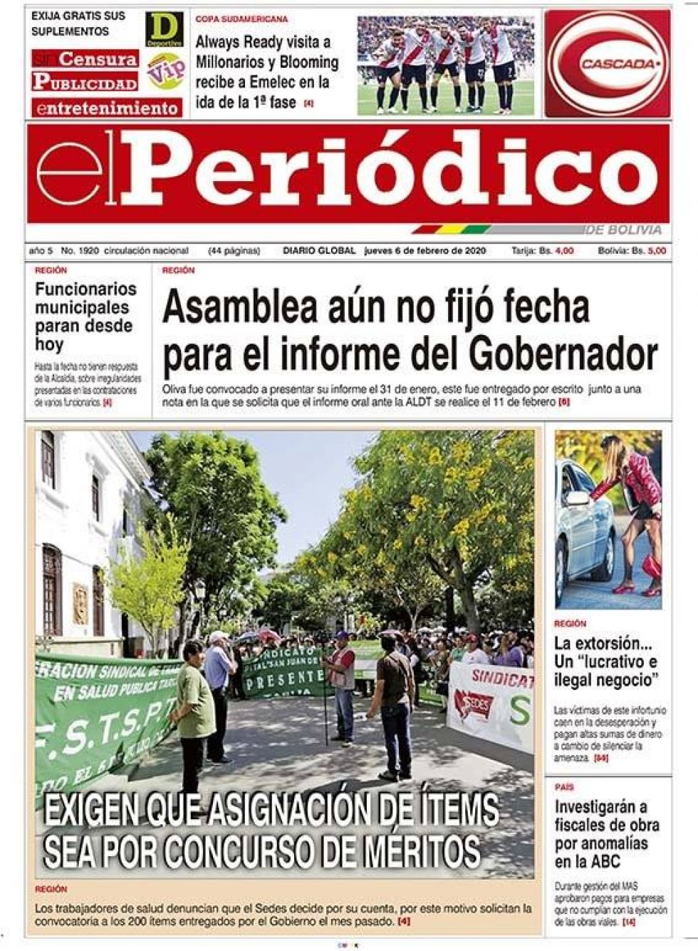 El Periódico, Tarija.