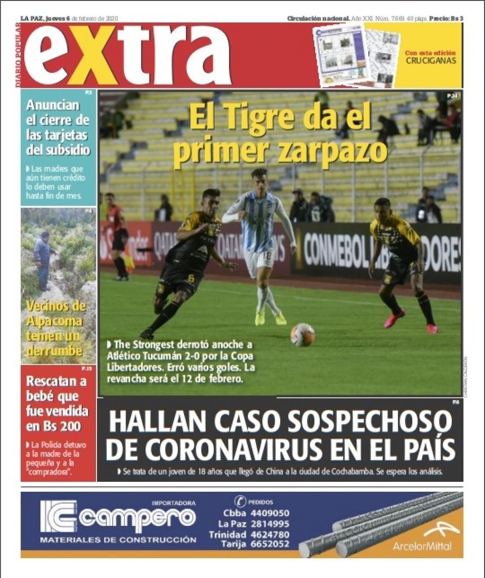 Extra, La Paz.