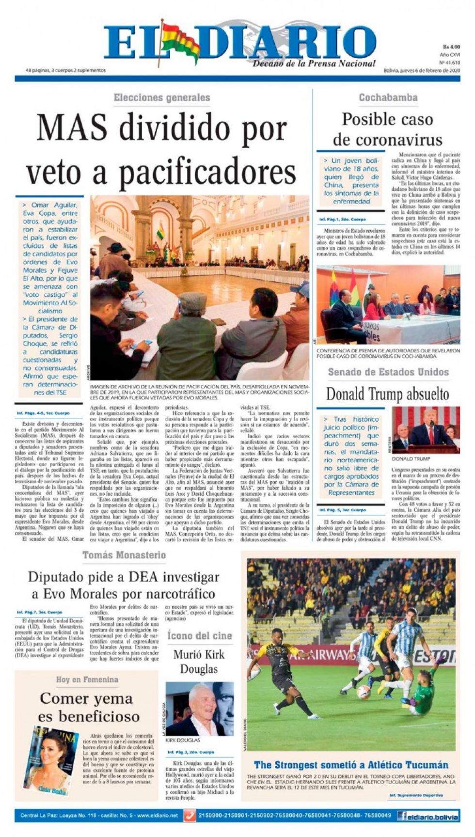 El Diario, La Paz.