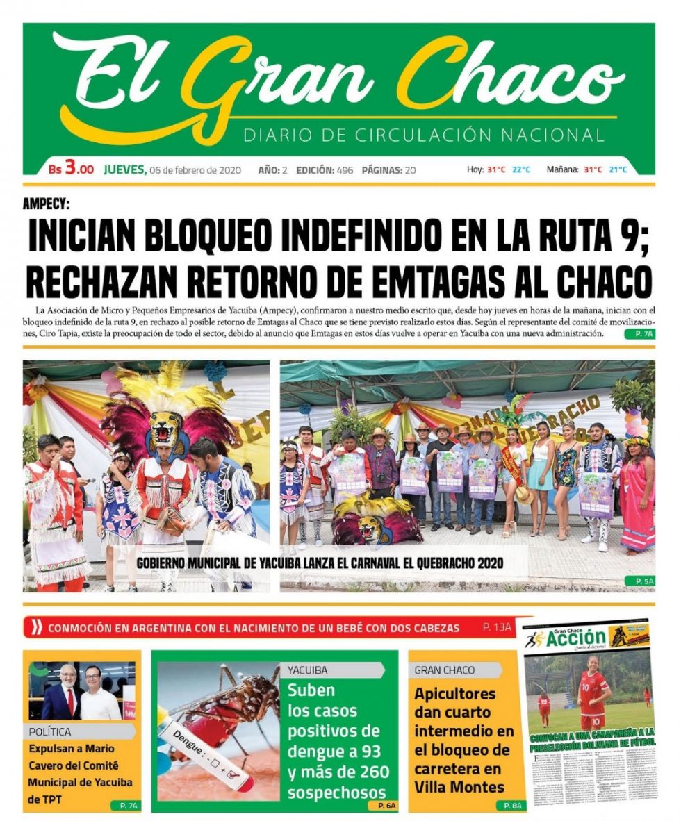 El Gran Chaco, Tarija.