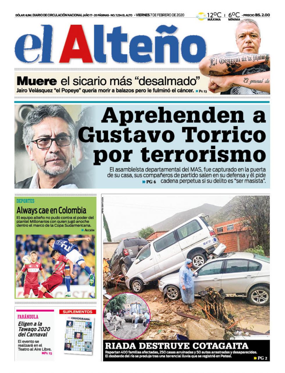 El Alteño, El Alto.