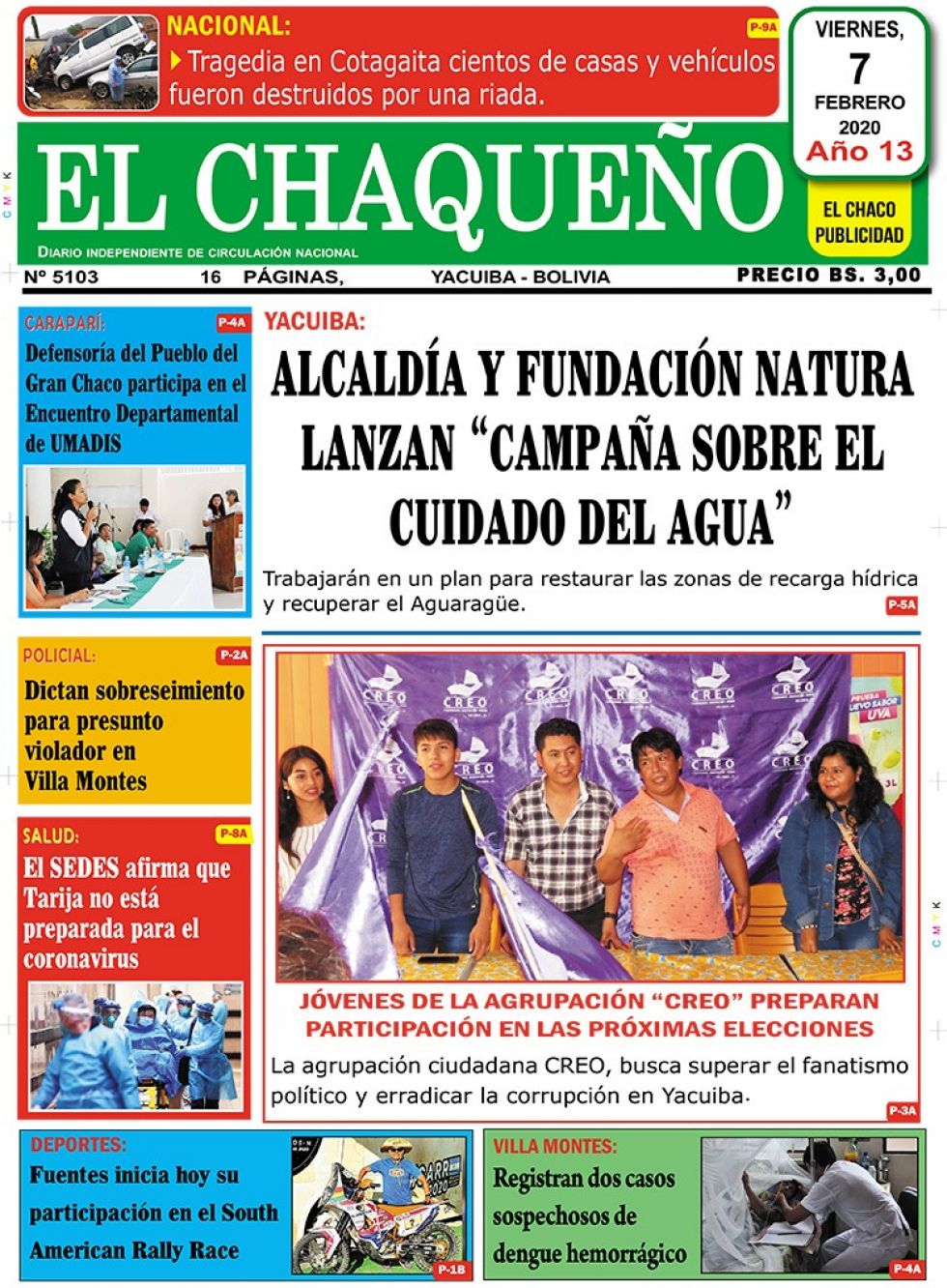 El Chaqueño, Tarija.