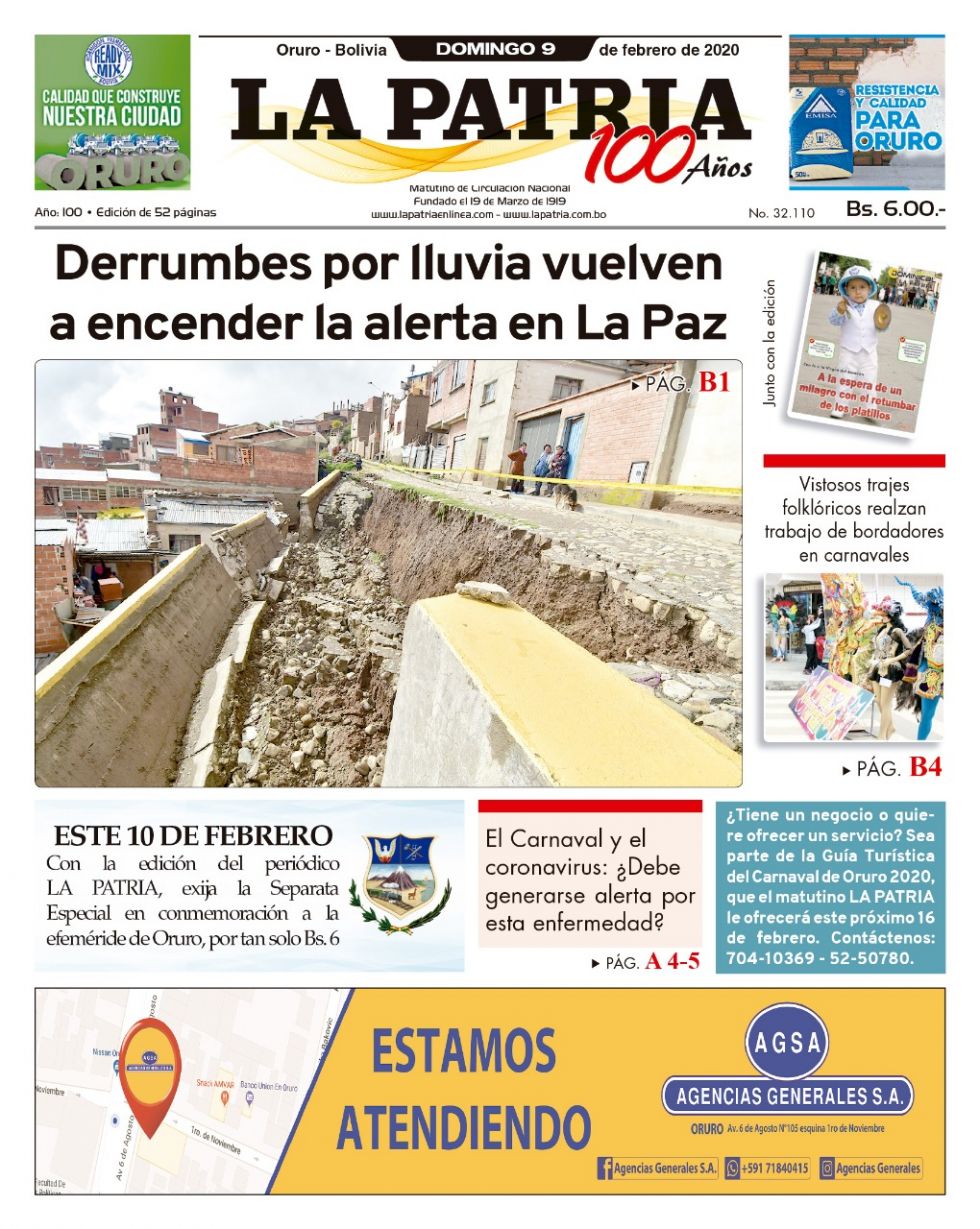 La Patria, Oruro.