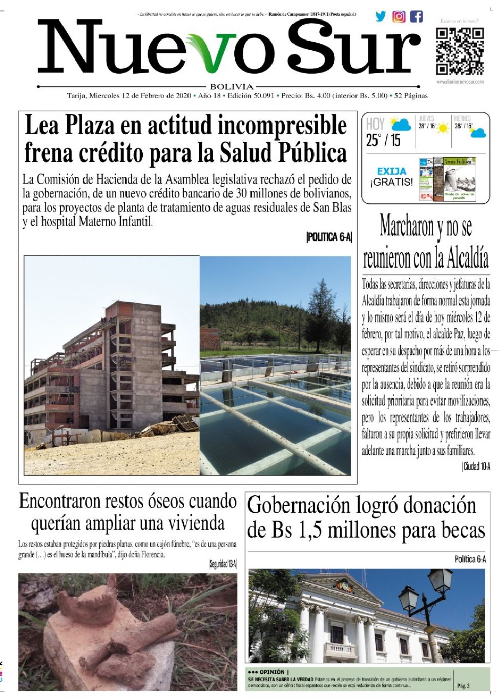 Nuevo Sur, Tarija.