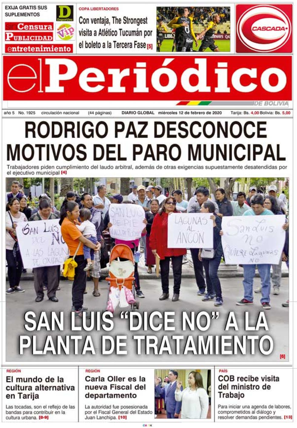 El Periódico, Tarija.