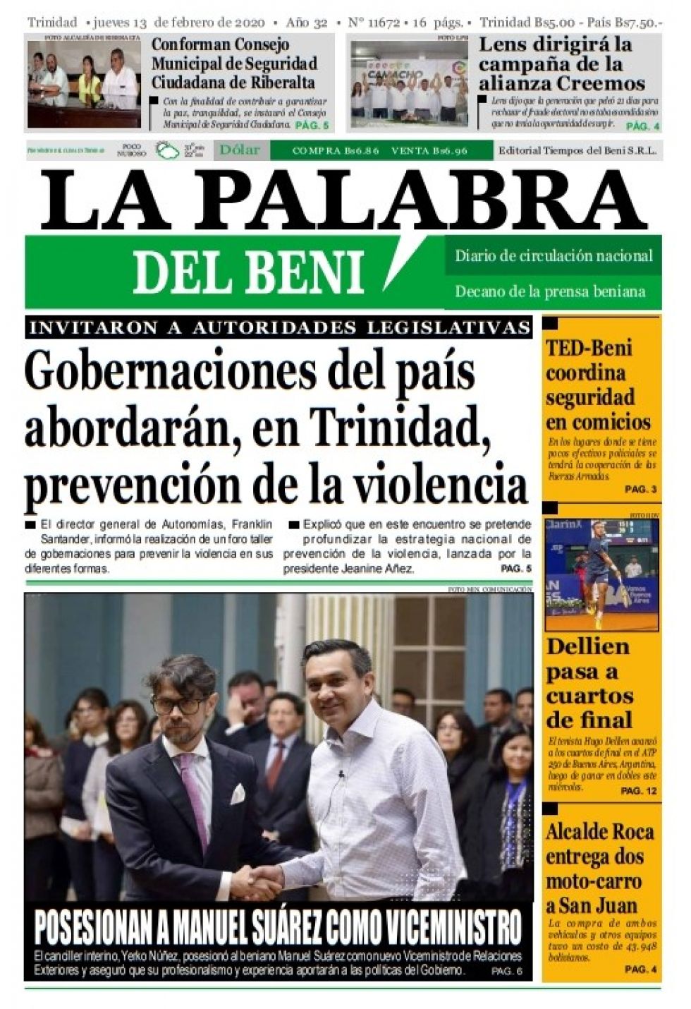 La Palabra del Beni.