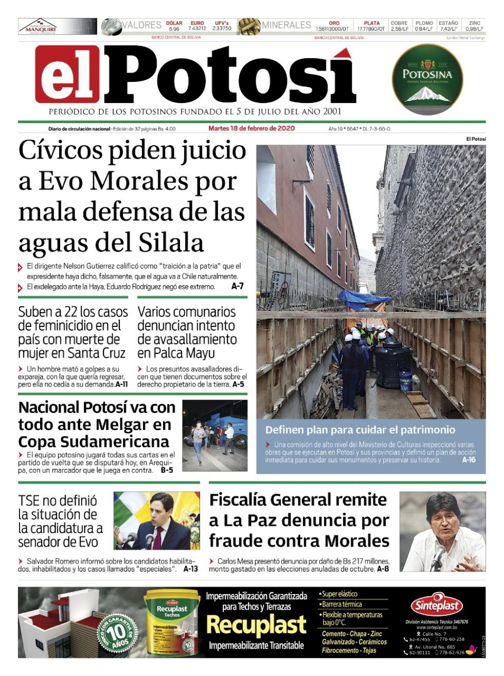 El Potosí.