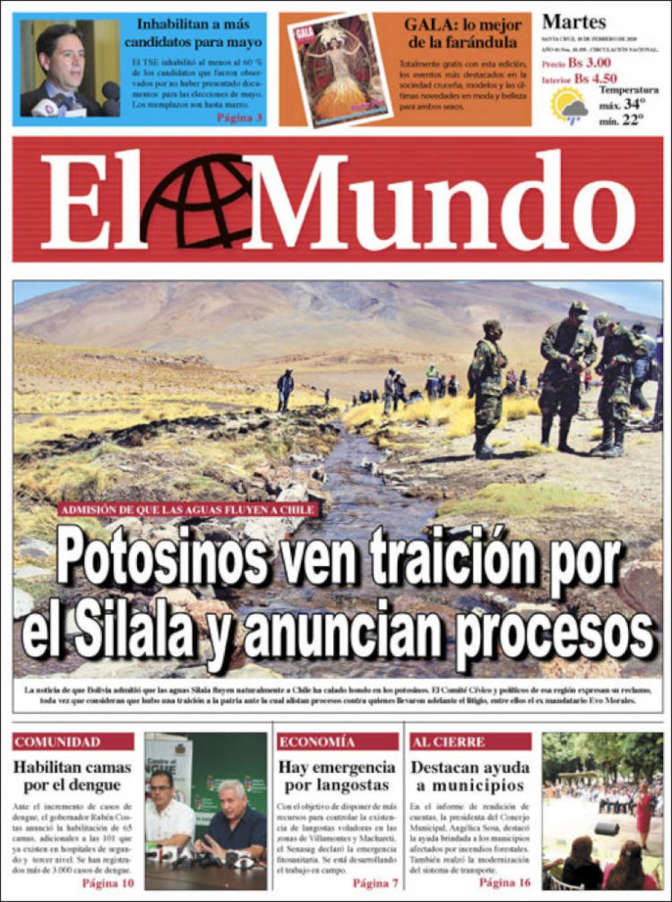 El Mundo, Santa Cruz.