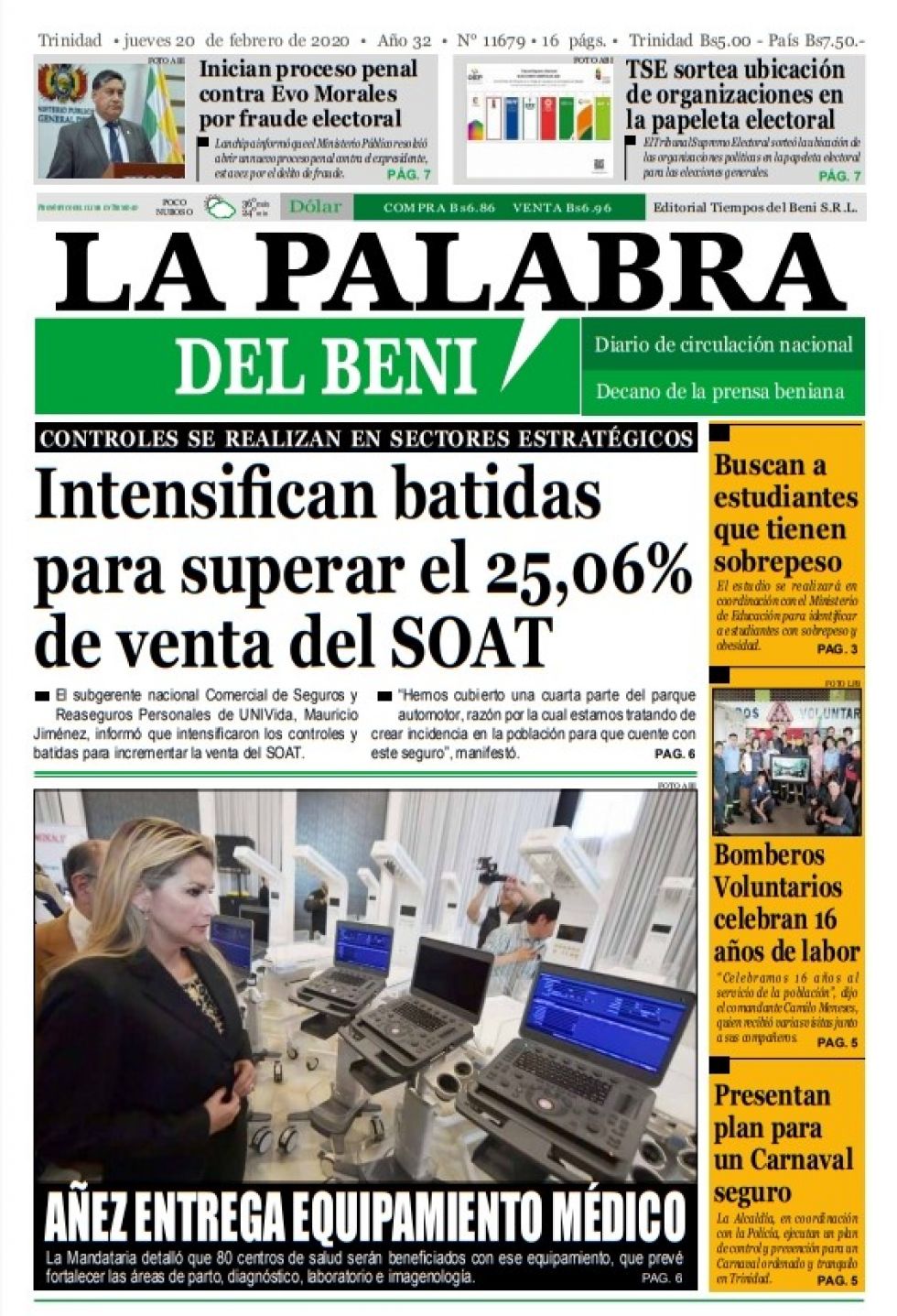 La Palabra del Beni.
