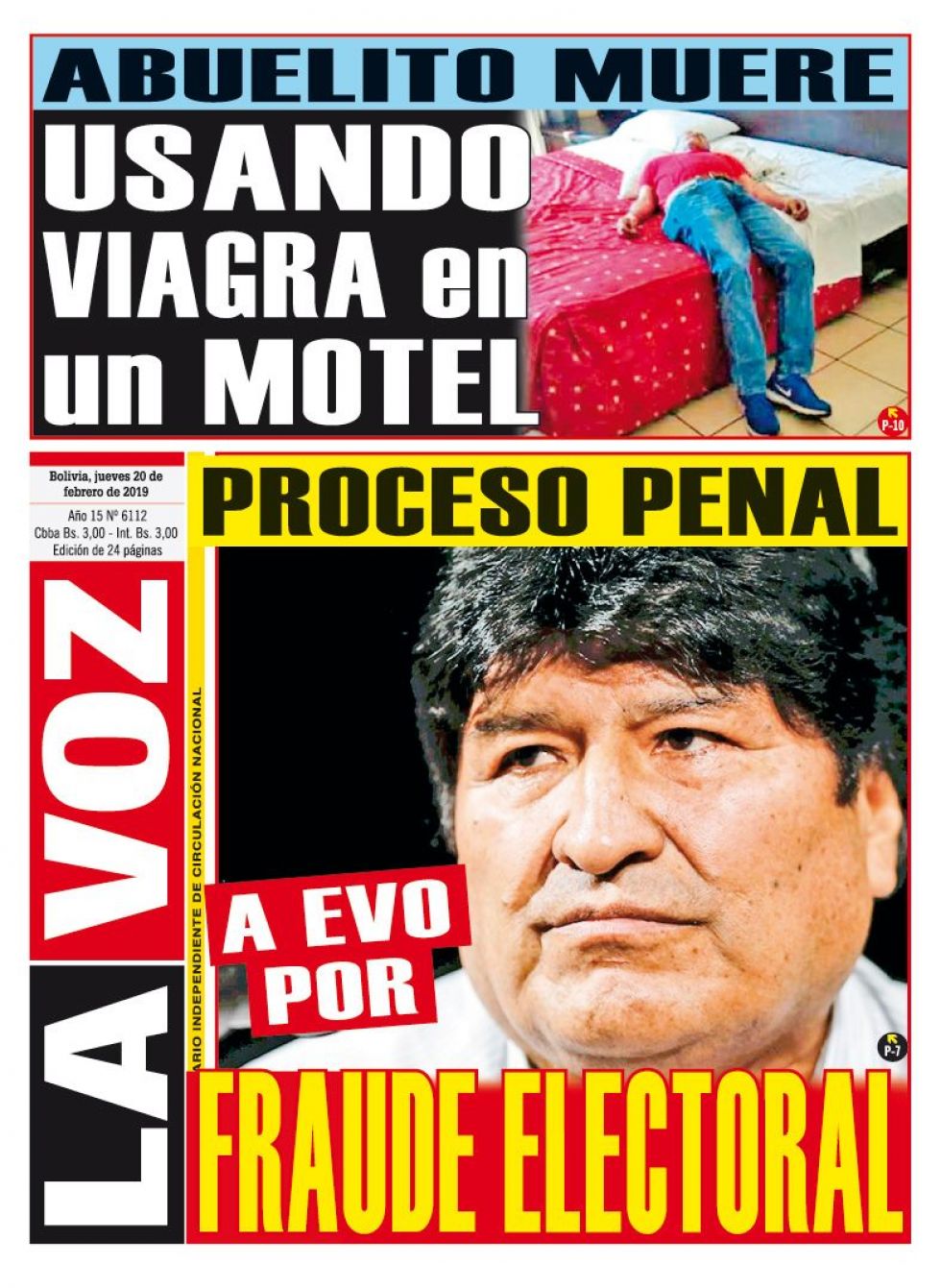 La Voz, Cochabamba.