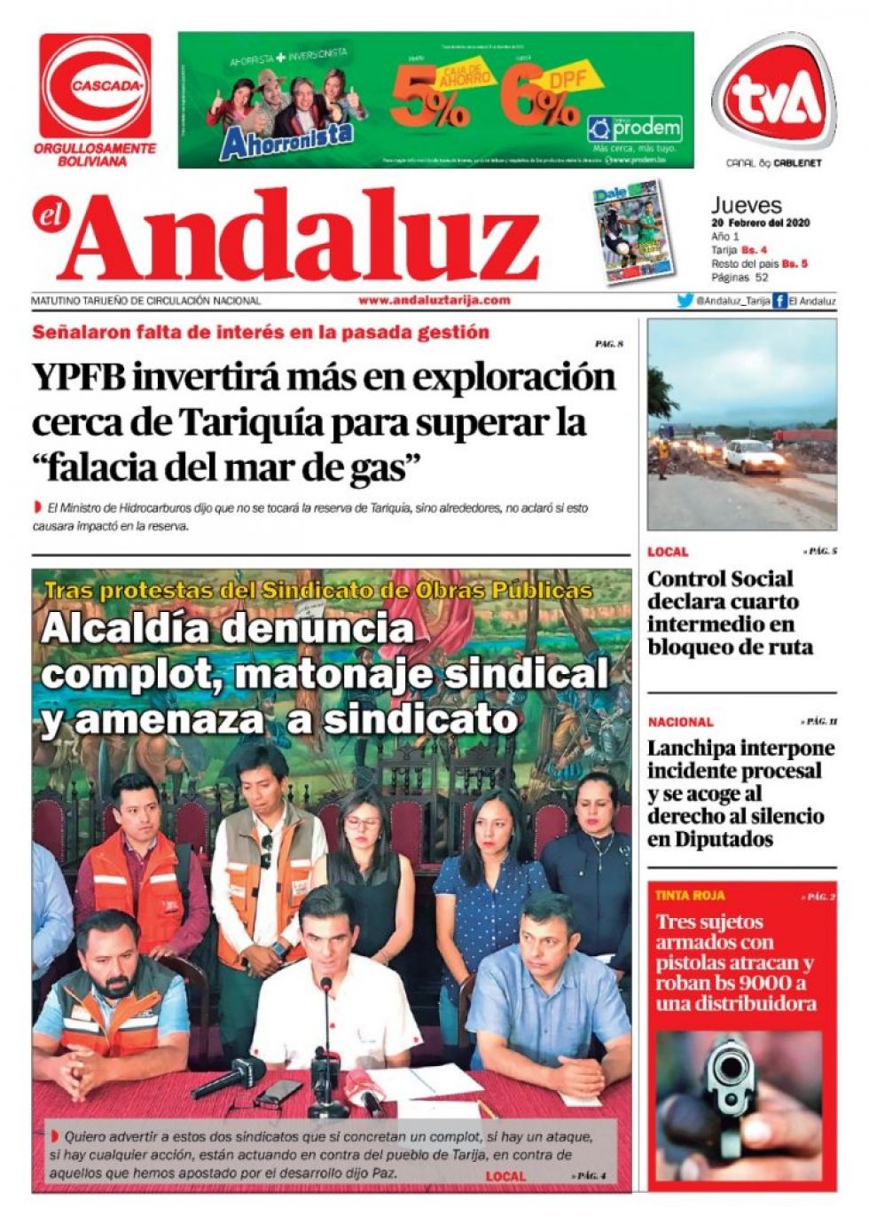 El Andaluz, Tarija.