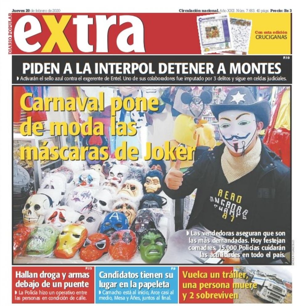 Extra, La Paz.