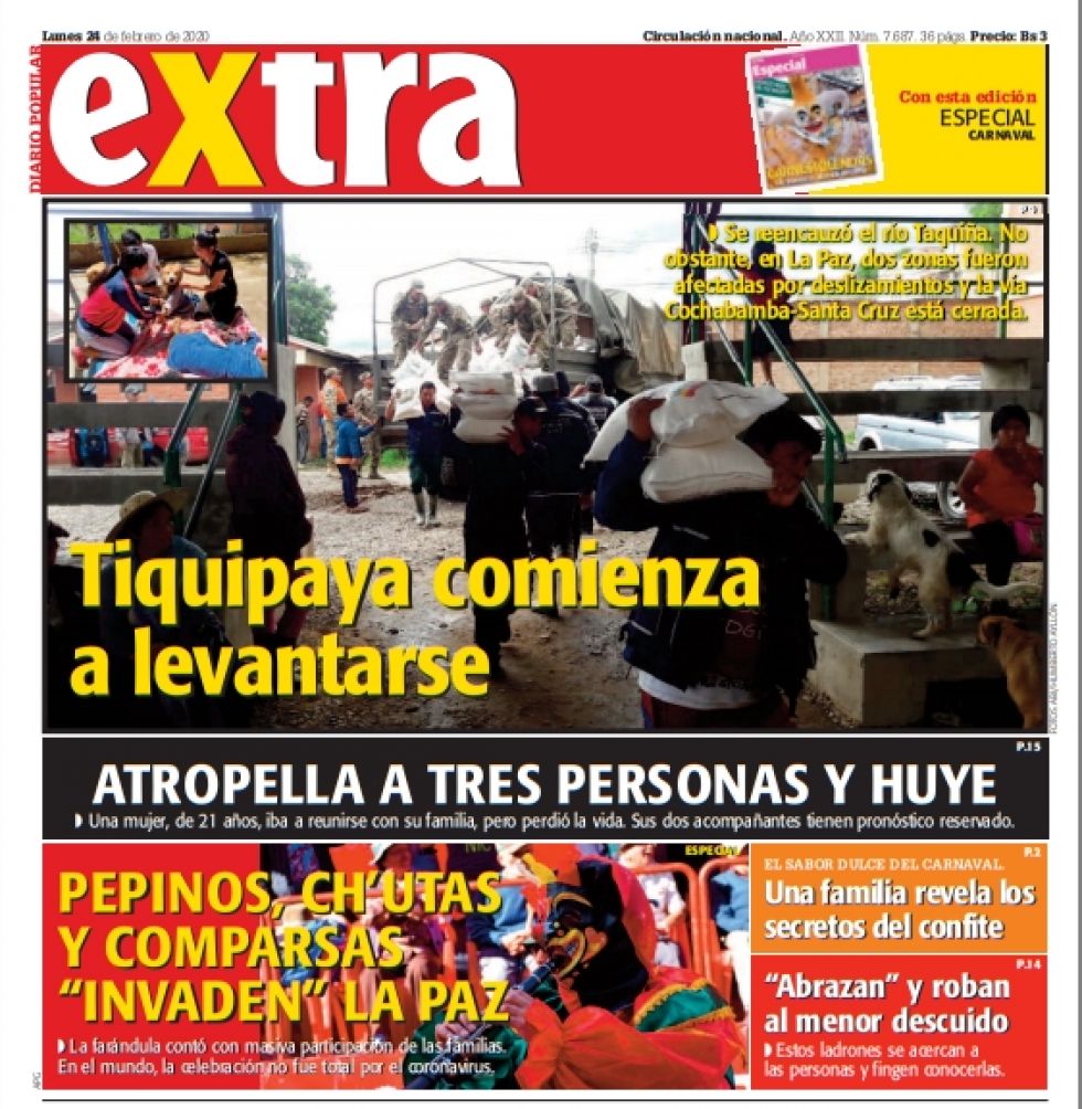 Extra, La Paz.