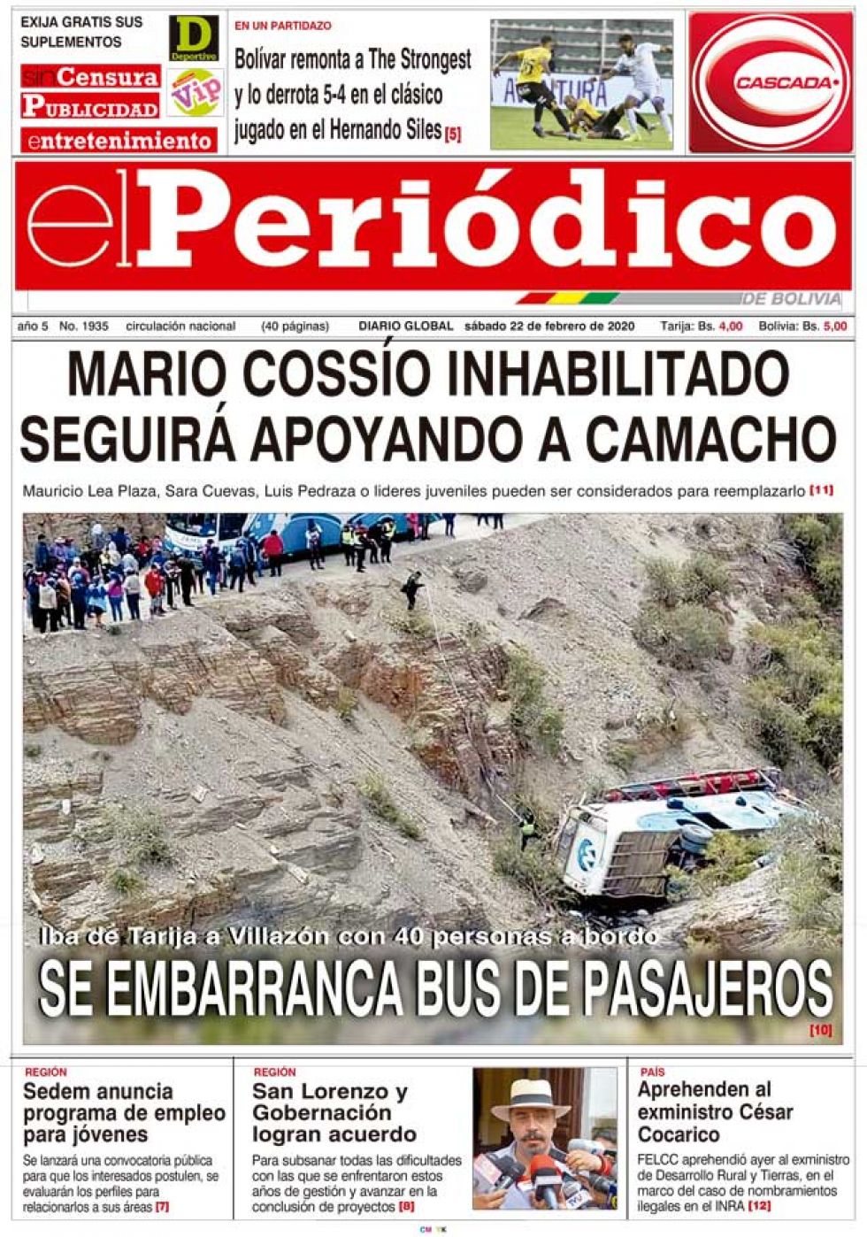 El Periódico, Tarija.