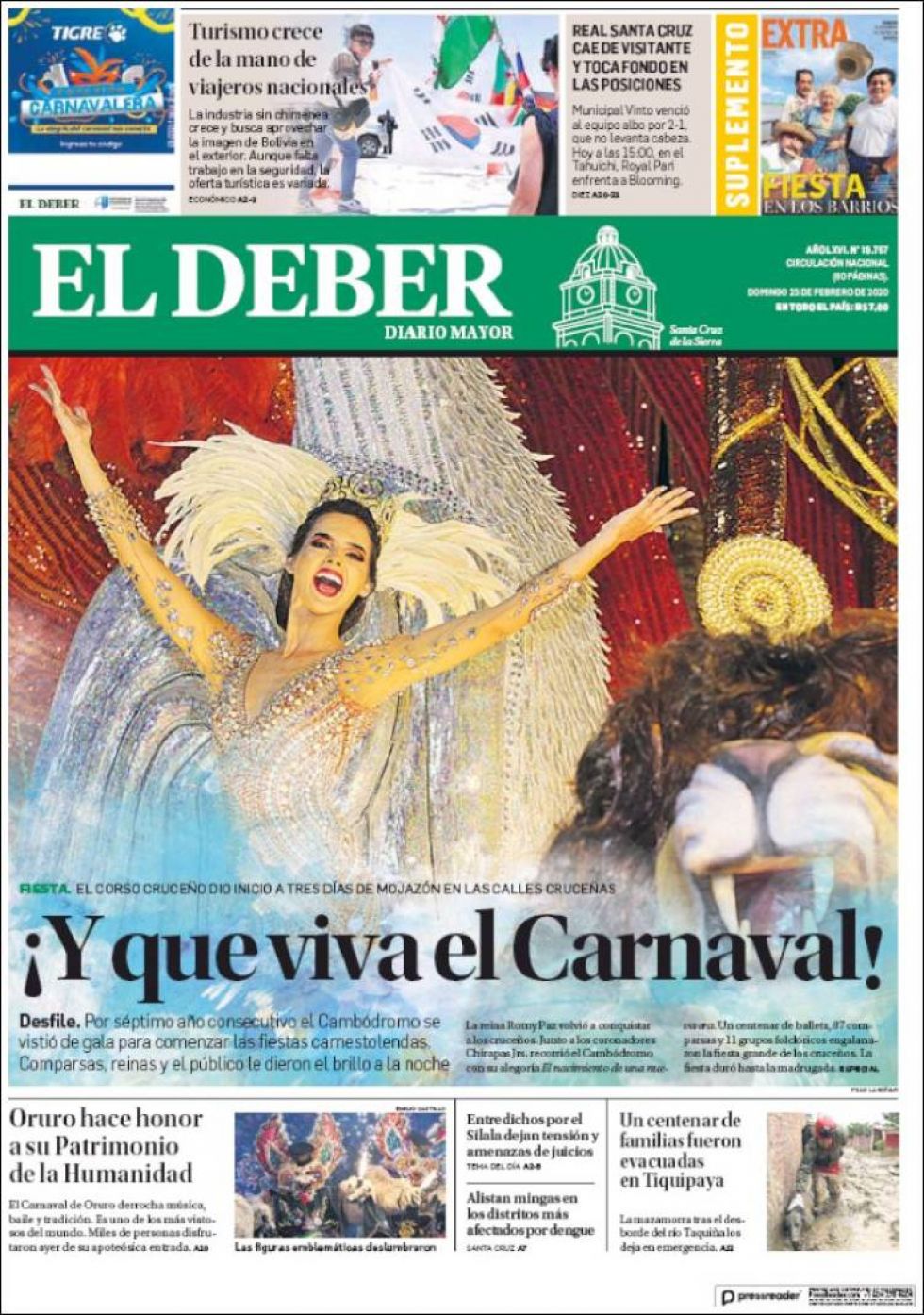 El Deber, Santa Cruz.