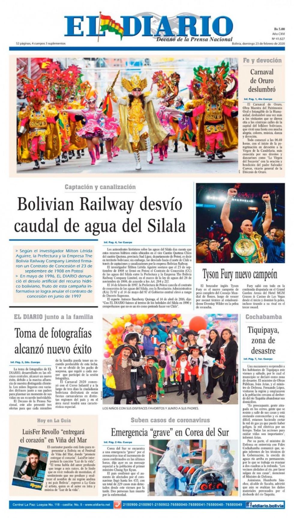El Diario, La Paz.