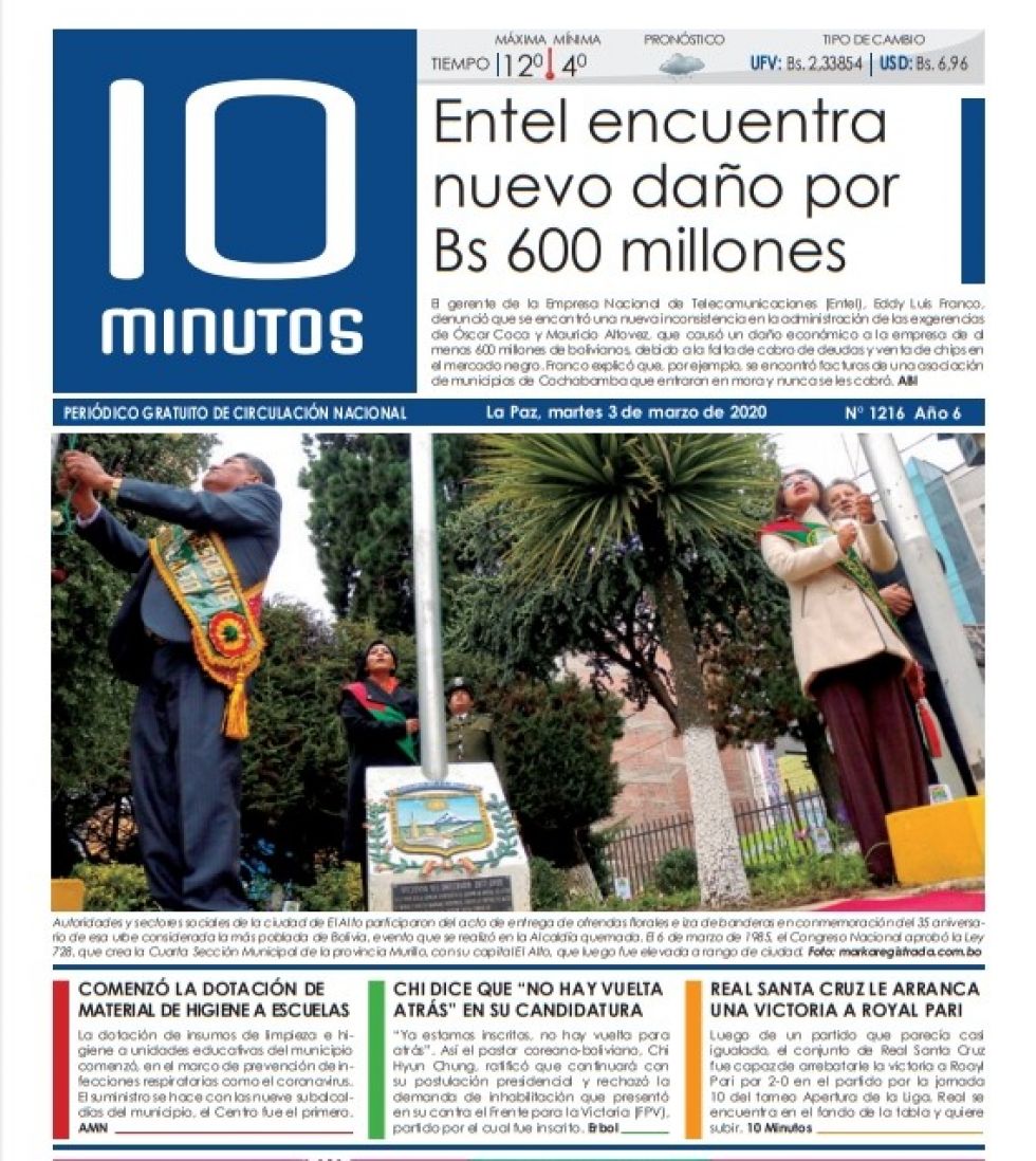 10 Minutos, La Paz.