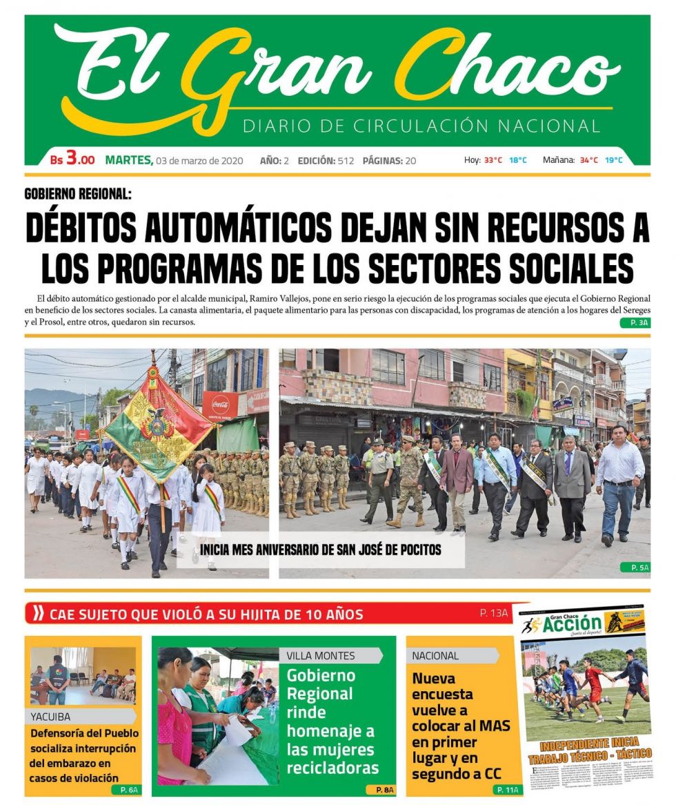 El Gran Chaco, Yacuiba, Tarija.