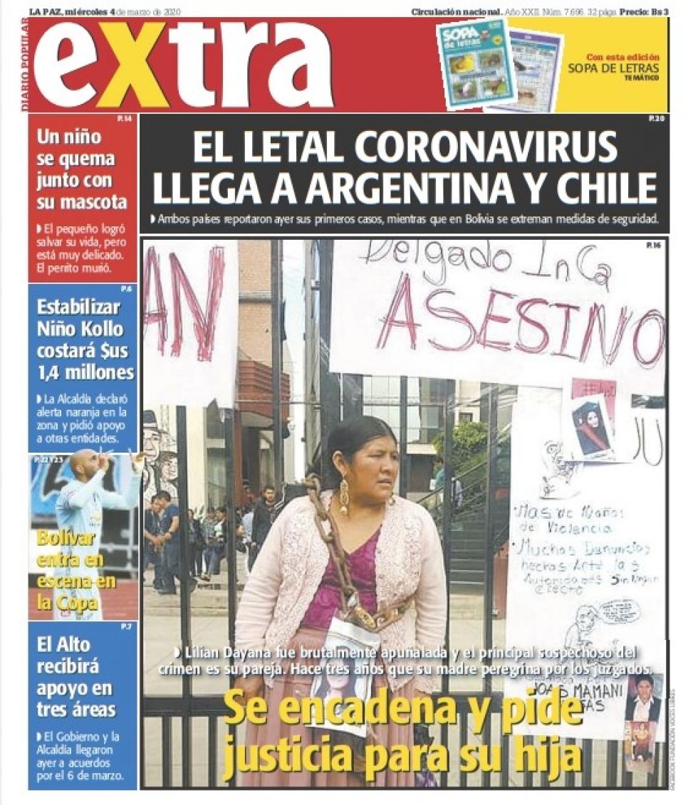 Extra, La Paz.