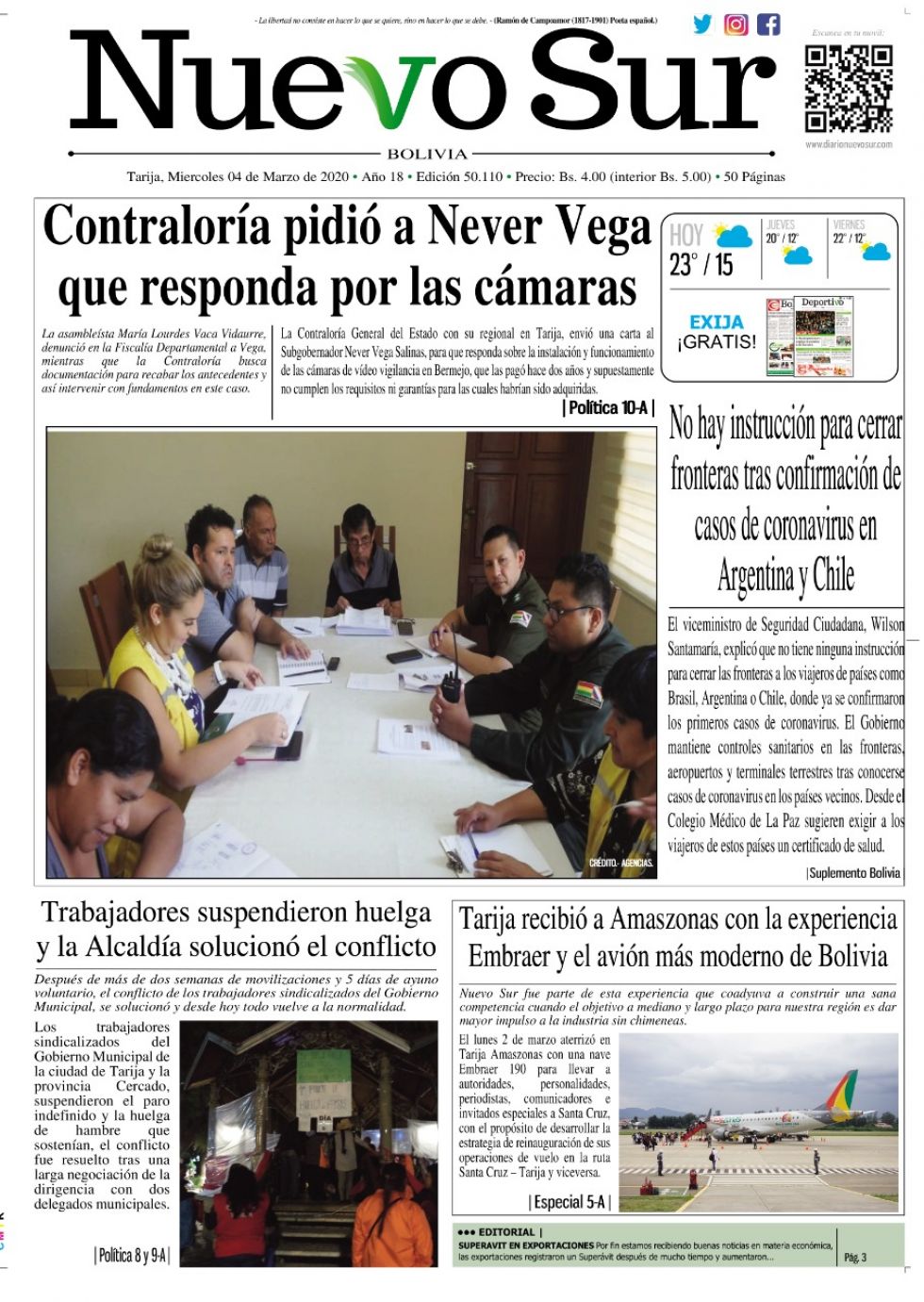 Nuevo Sur, Tarija.