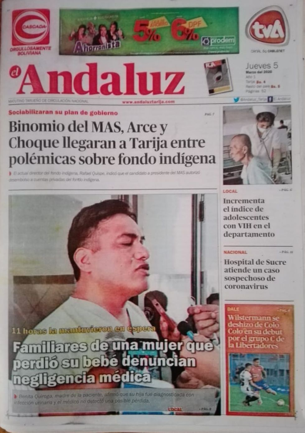 El Andaluz, Tarija.